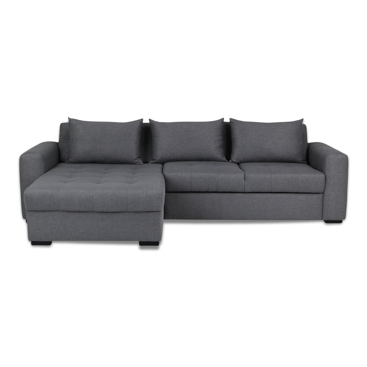Otello Sleeper Chaise Sofa 106" Anthracite